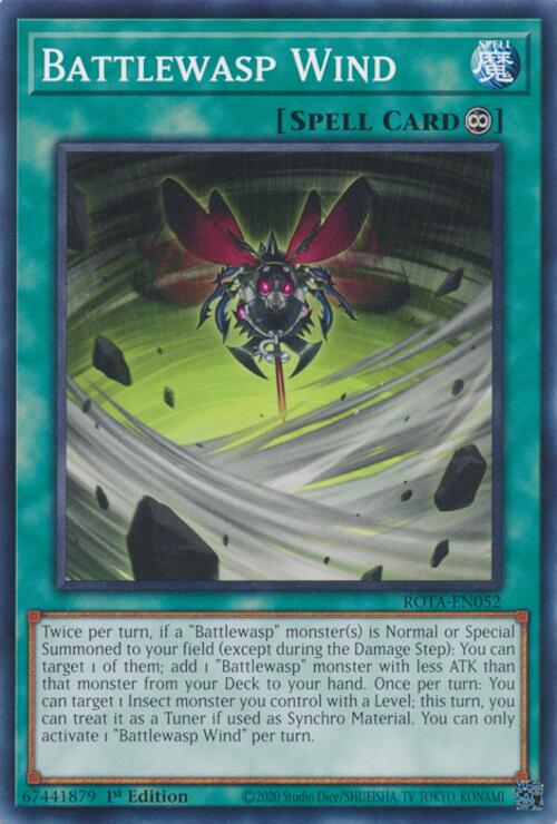 Battlewasp Wind [ROTA-EN052] Common | Clutch Gaming