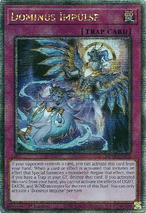 Dominus Impulse (Quarter Century Secret Rare) [ROTA-EN079] Quarter Century Secret Rare | Clutch Gaming