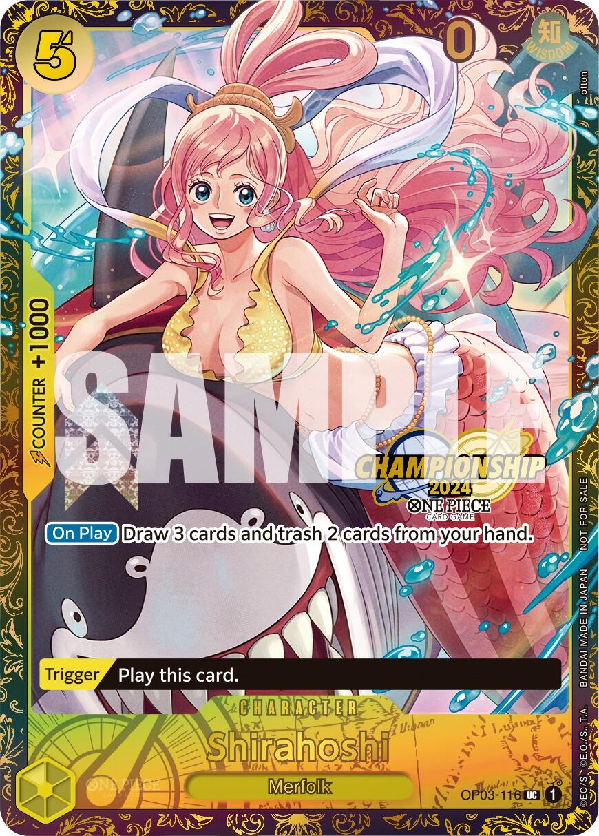 Shirahoshi (October Championship 2024 Online Regional) [One Piece Promotion Cards] | Clutch Gaming