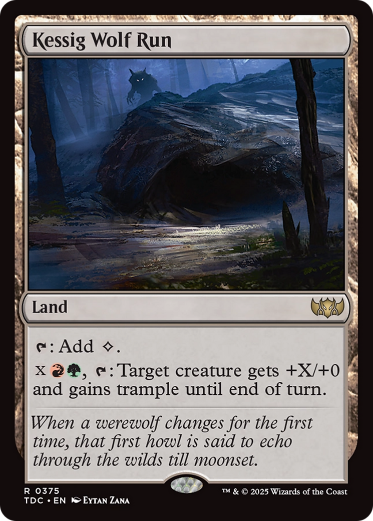 Kessig Wolf Run [Tarkir: Dragonstorm Commander] | Clutch Gaming