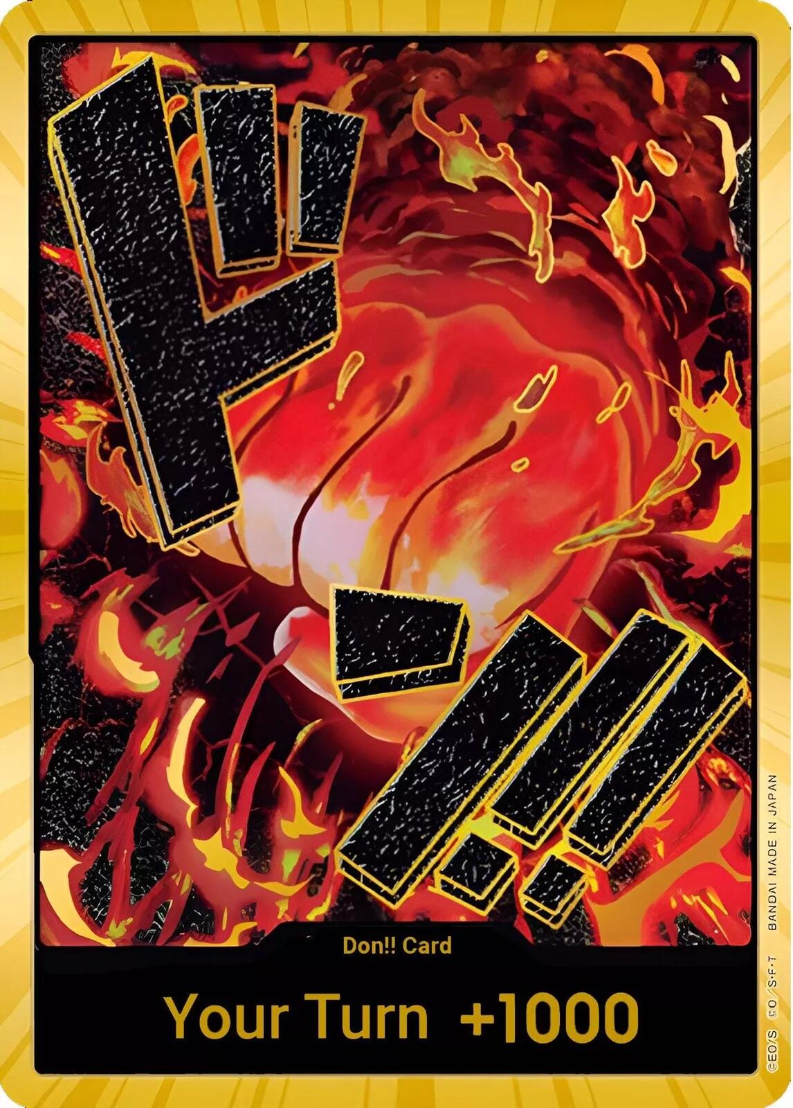 DON!! Card (Sakazuki) (Gold) [Premium Booster -The Best-] | Clutch Gaming