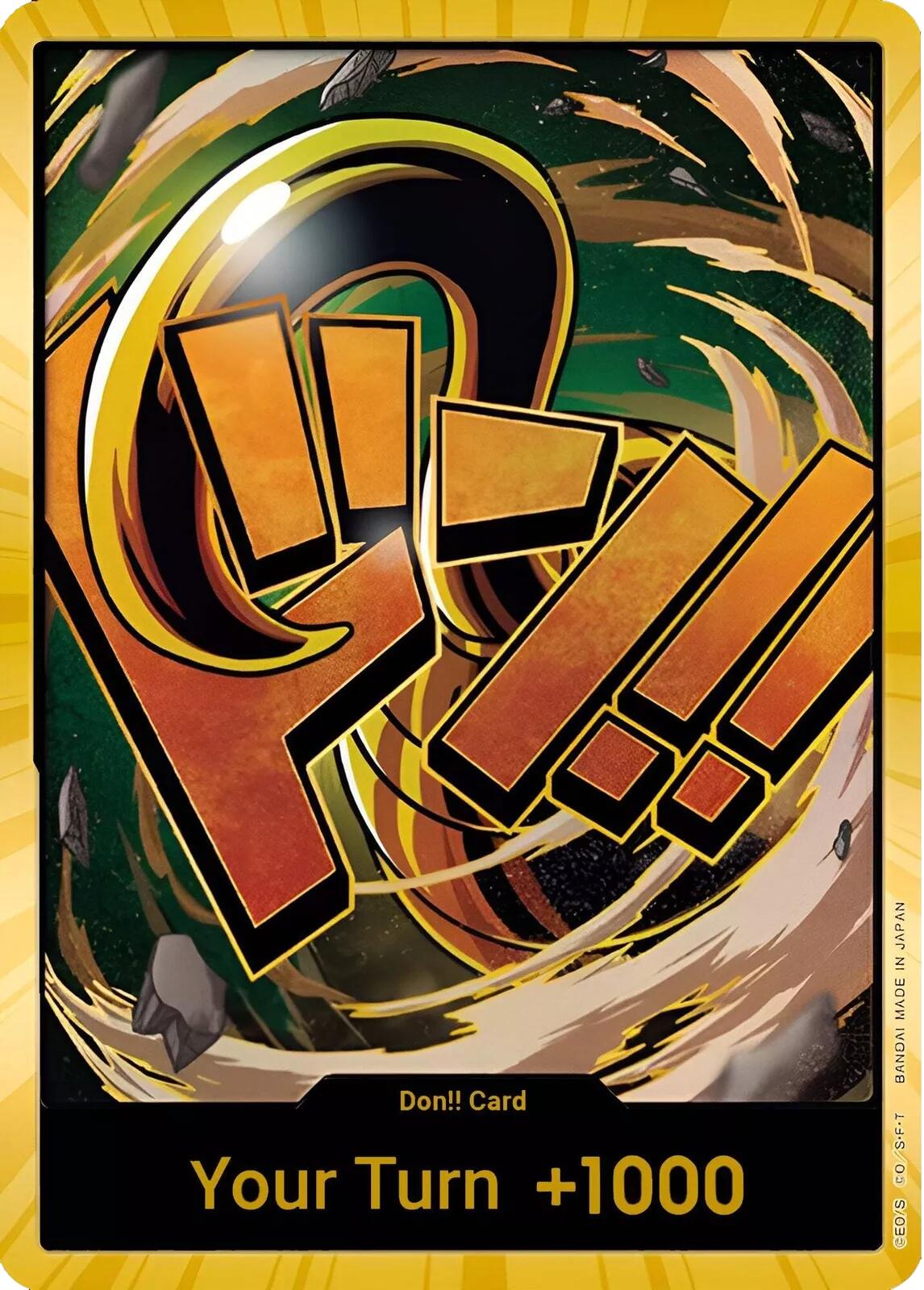 DON!! Card (Crocodile) (Gold) [Premium Booster -The Best-] | Clutch Gaming