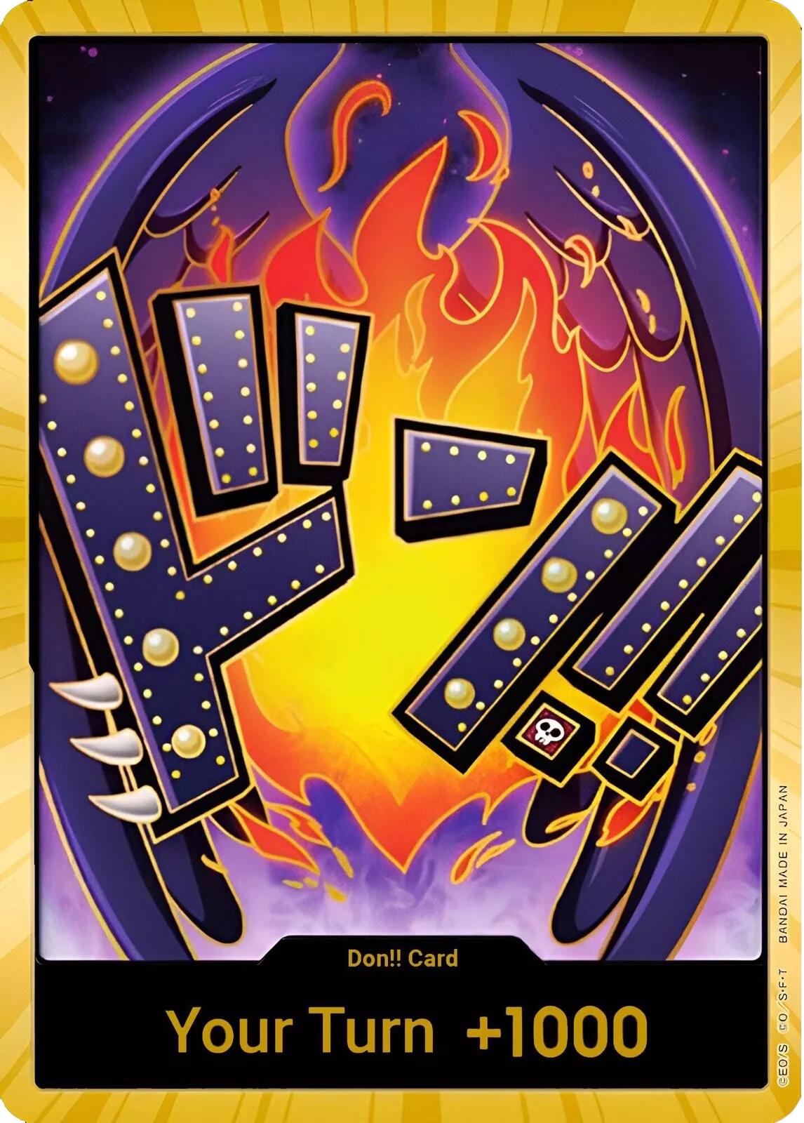 DON!! Card (King) (Gold) [Premium Booster -The Best-] | Clutch Gaming