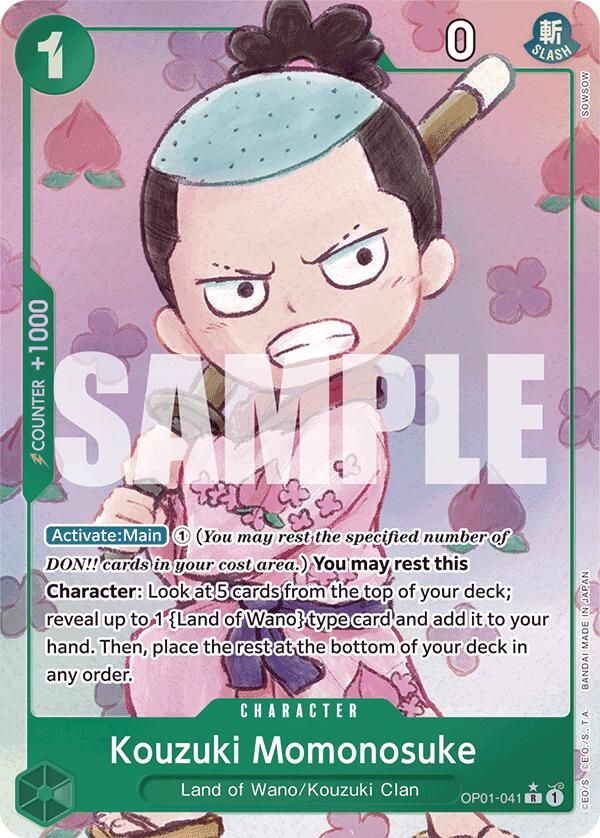 Kouzuki Momonosuke (Alternate Art) [Premium Booster -The Best-] | Clutch Gaming