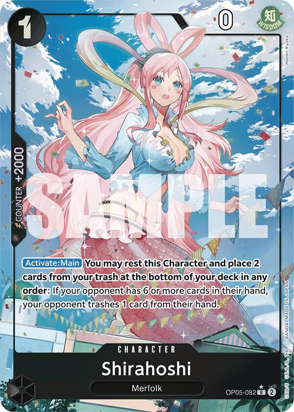 Shirahoshi (OP05-082) (Full Art) [Premium Booster -The Best-] | Clutch Gaming