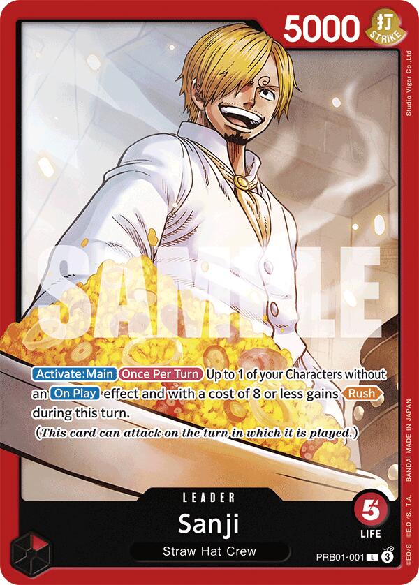 Sanji (PRB01-001) [Premium Booster -The Best-] | Clutch Gaming