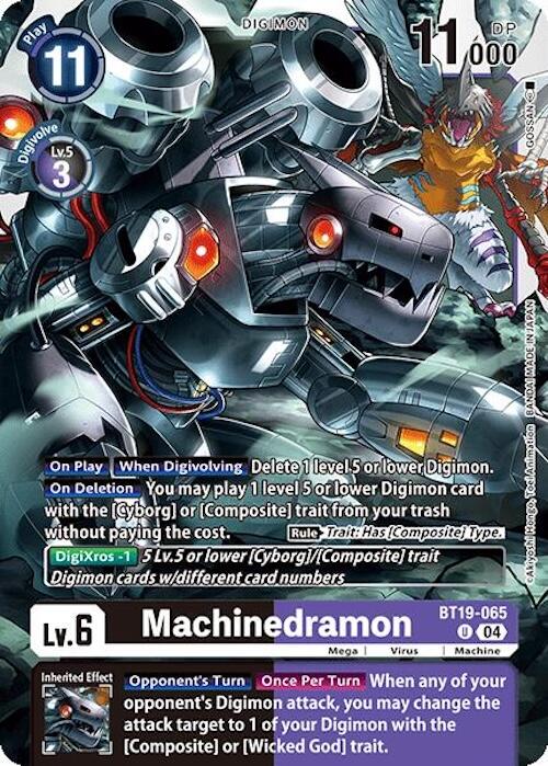 Machinedramon [BT19-065] [Release Special Booster Ver.2.0] | Clutch Gaming