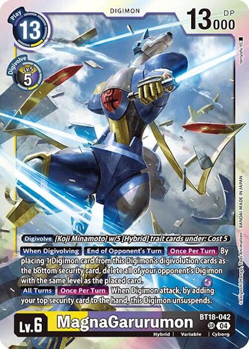 MagnaGarurumon [BT18-042] [Release Special Booster 2.0] | Clutch Gaming