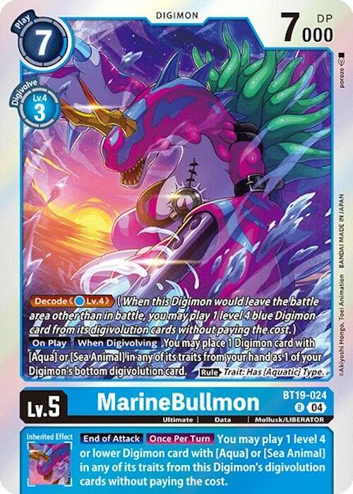 MarineBullmon [BT19-024] [Release Special Booster 2.0] | Clutch Gaming