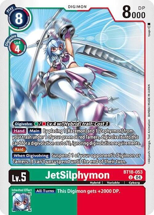 JetSilphymon [BT18-053] [Release Special Booster 2.0] | Clutch Gaming