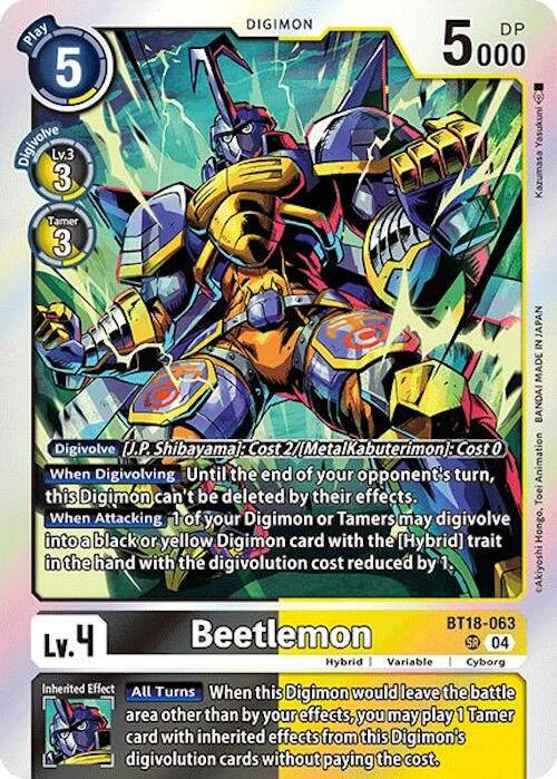 Beetlemon [BT18-063] [Release Special Booster 2.0] | Clutch Gaming