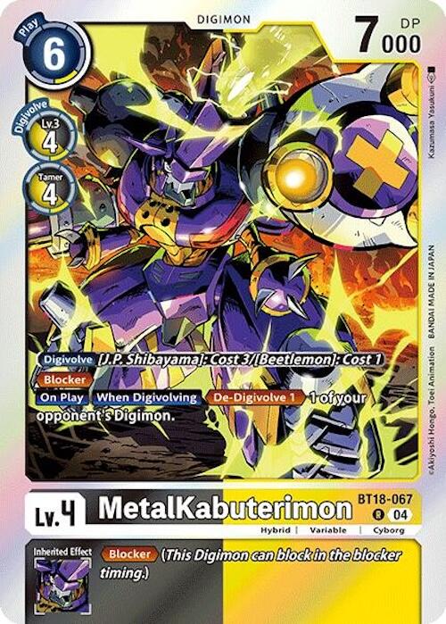 MetalKabuterimon [BT18-067] [Release Special Booster 2.0] | Clutch Gaming