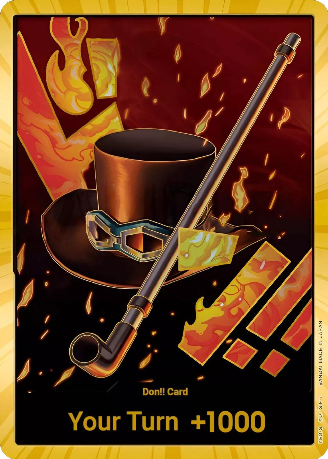 DON!! Card (Sabo) (Gold) [Premium Booster -The Best-] | Clutch Gaming