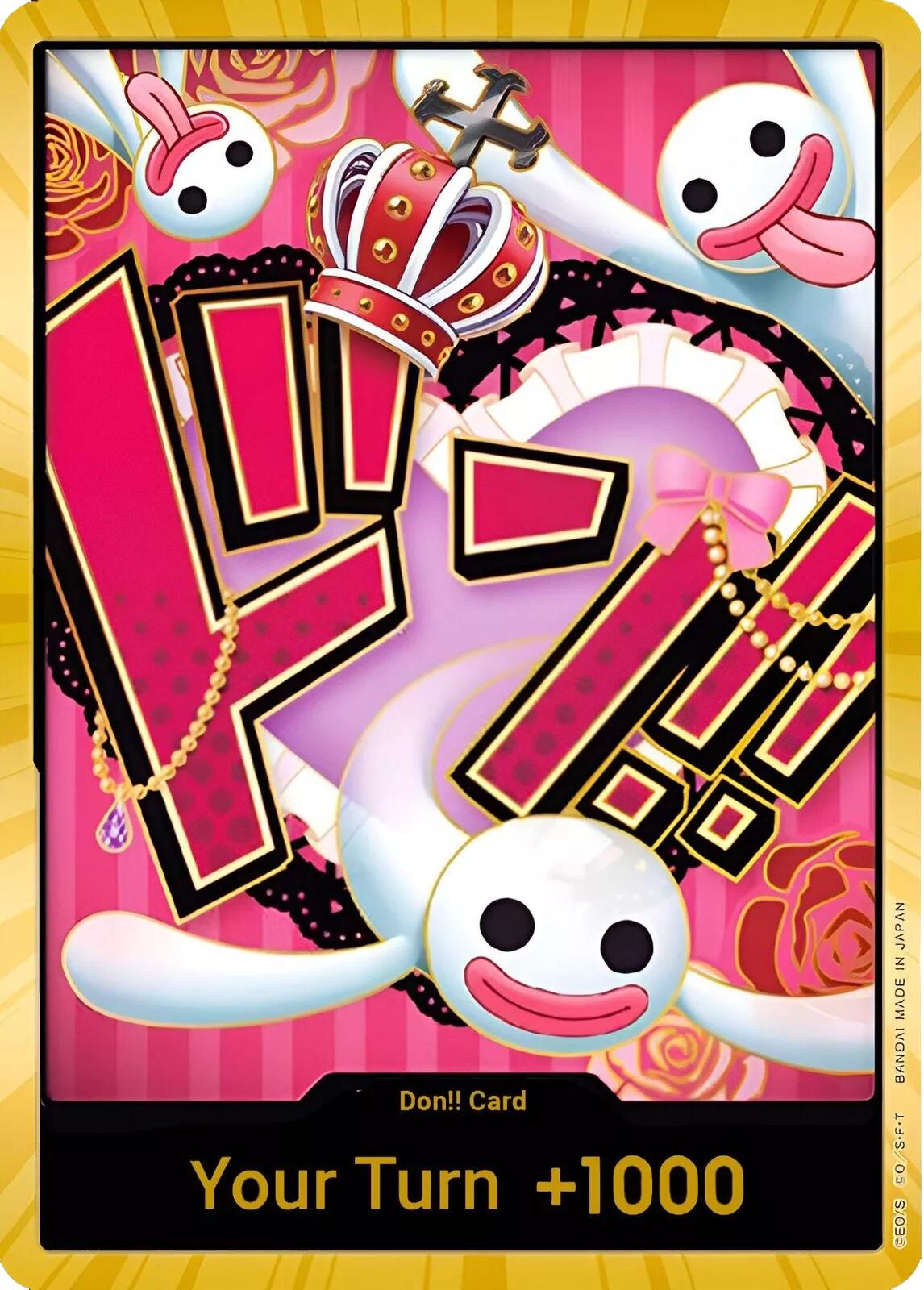 DON!! Card (Perona) (Gold) [Premium Booster -The Best-] | Clutch Gaming