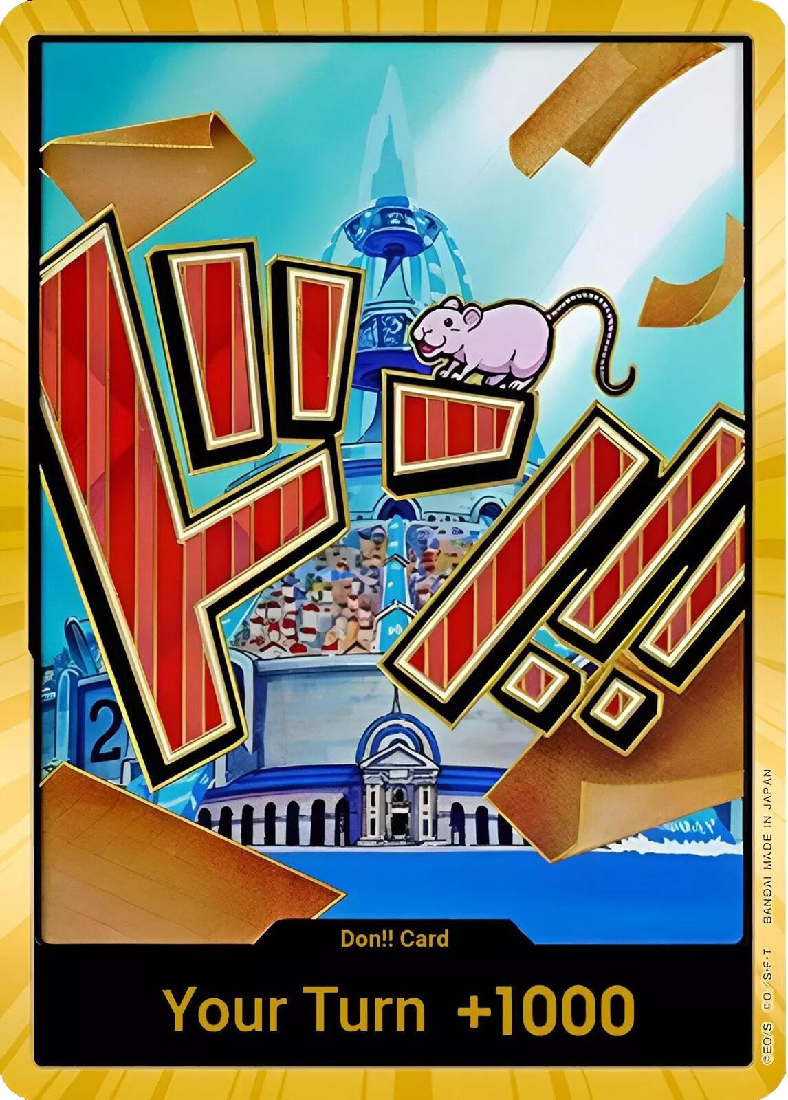 DON!! Card (Iceberg) (Gold) [Premium Booster -The Best-] | Clutch Gaming