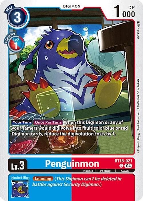 Penguinmon [BT18-021] [Release Special Booster Ver.2.0] | Clutch Gaming