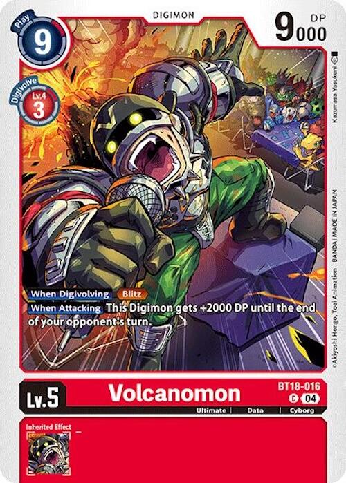 Volcanomon [BT18-016] [Release Special Booster 2.0] | Clutch Gaming