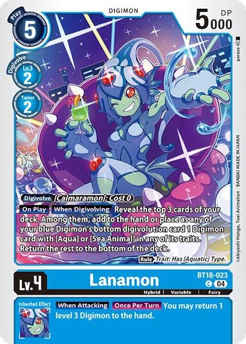 Lanamon [BT18-023] [Release Special Booster 2.0] | Clutch Gaming