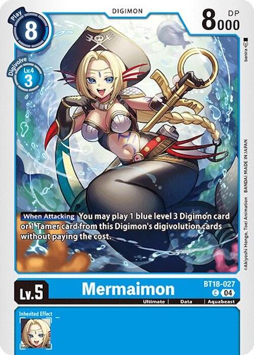 Mermaimon [BT18-027] [Release Special Booster 2.0] | Clutch Gaming