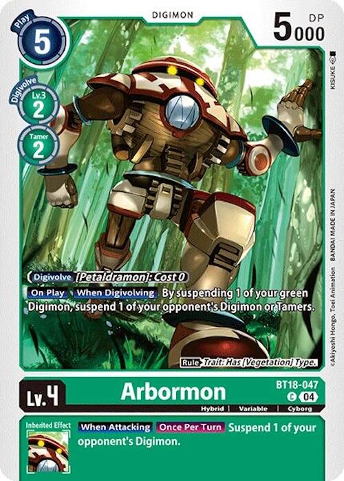 Arbormon [BT18-047] [Release Special Booster 2.0] | Clutch Gaming