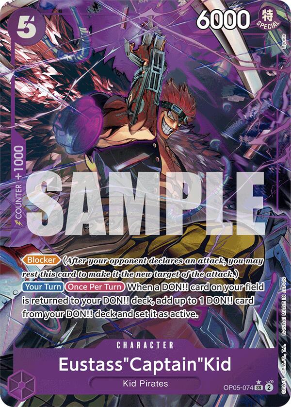 Eustass"Captain"Kid (OP05-074) (Alternate Art) [Premium Booster -The Best-] | Clutch Gaming