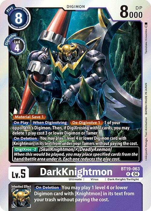 DarkKnightmon [BT19-063] [Release Special Booster 2.0] | Clutch Gaming