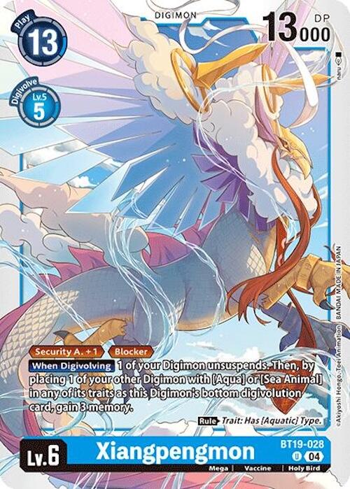 Xiangpengmon [BT19-028] [Release Special Booster 2.0] | Clutch Gaming