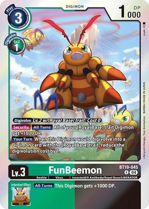 FunBeemon [BT19-045] [Release Special Booster Ver.2.0] | Clutch Gaming