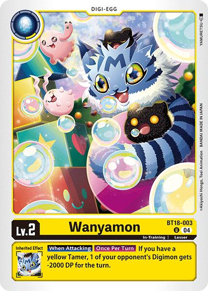 Wanyamon [BT18-003] [Release Special Booster 2.0] | Clutch Gaming