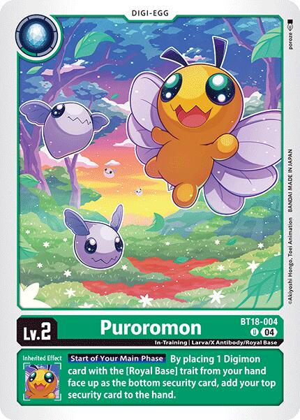 Puroromon [BT18-004] [Release Special Booster 2.0] | Clutch Gaming