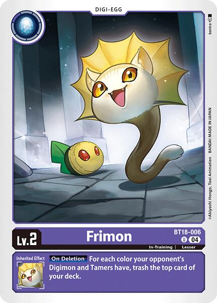 Frimon [BT18-006] [Release Special Booster 2.0] | Clutch Gaming