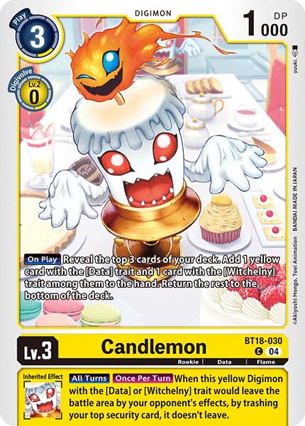 Candlemon [BT18-030] [Release Special Booster 2.0] | Clutch Gaming