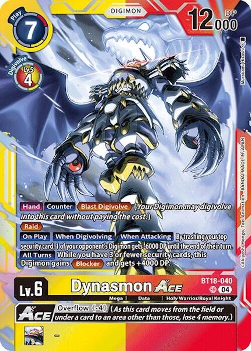 Dynasmon ACE [BT18-040] [Release Special Booster 2.0] | Clutch Gaming