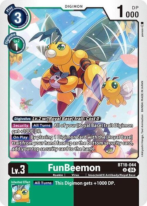 FunBeemon [BT18-044] - BT18-044 [Release Special Booster 2.0] | Clutch Gaming