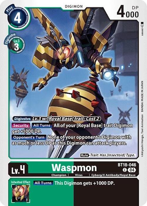 Waspmon [BT18-046] [Release Special Booster 2.0] | Clutch Gaming