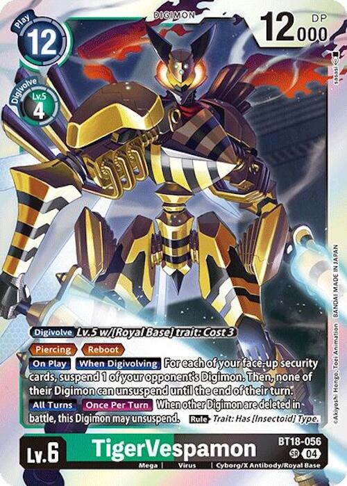 TigerVespamon [BT18-056] [Release Special Booster 2.0] | Clutch Gaming