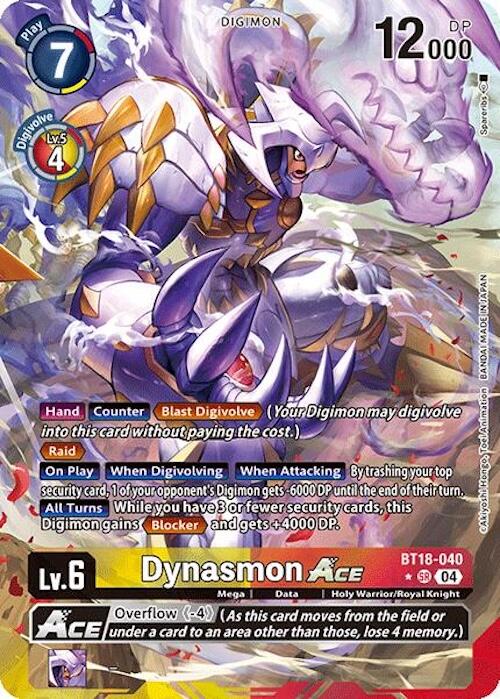 Dynasmon ACE [BT18-040] (Alternate Art) [Release Special Booster 2.0] | Clutch Gaming