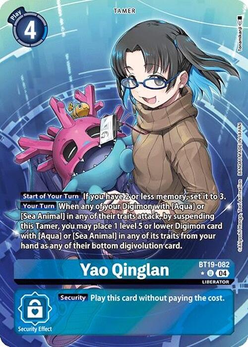 Yao Qinglan [BT19-082] (Alternate Art) [Release Special Booster 2.0] | Clutch Gaming