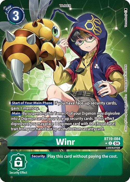 Winr [BT19-084] (Alternate Art) [Release Special Booster 2.0] | Clutch Gaming