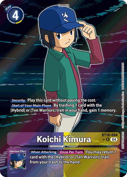 Koichi Kimura [BT18-094] (Release Special Booster 2.0: Box Promotion Pack) [Release Special Booster 2.0] | Clutch Gaming