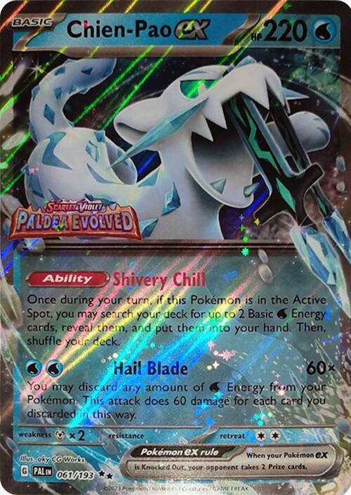 Chien-Pao ex (061/193) (Jumbo) [Scarlet & Violet: Paldea Evolved] | Clutch Gaming