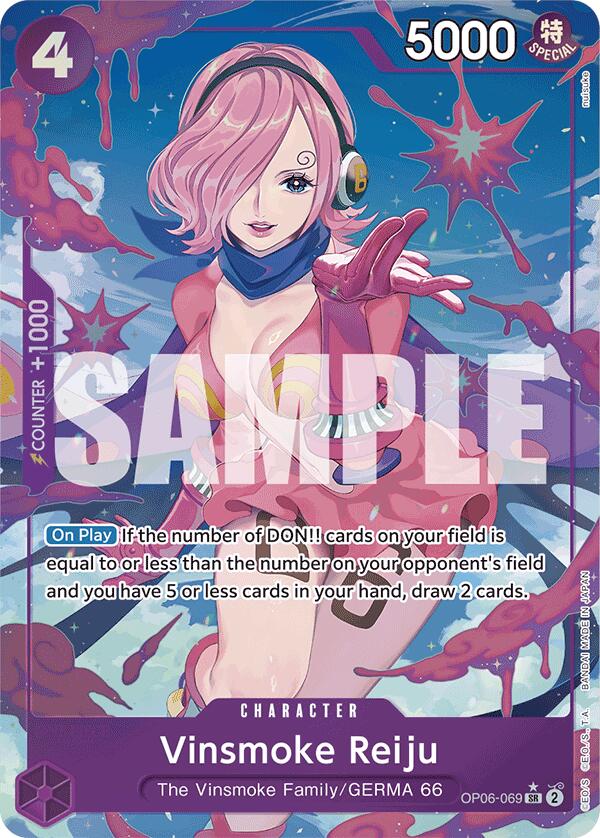 Vinsmoke Reiju (OP06-069) (Alternate Art) [Premium Booster -The Best-] | Clutch Gaming