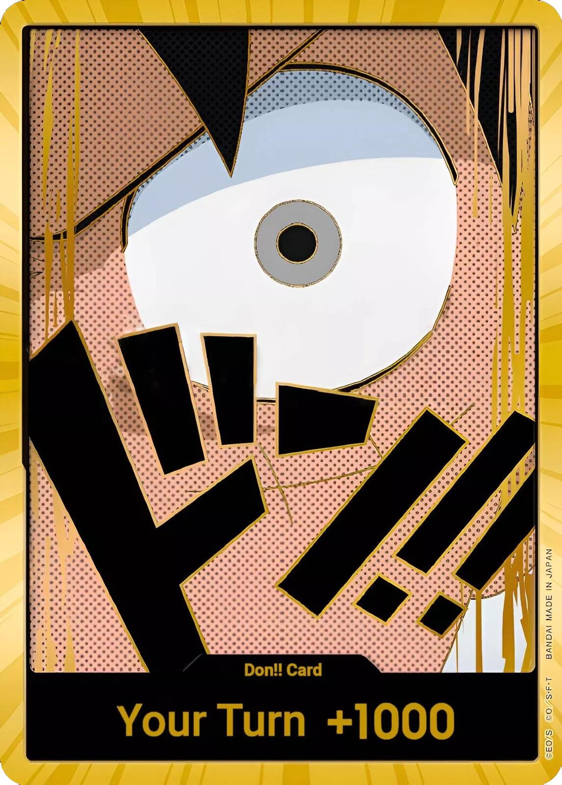 DON!! Card (Luffy) (Gold) [Premium Booster -The Best-] | Clutch Gaming