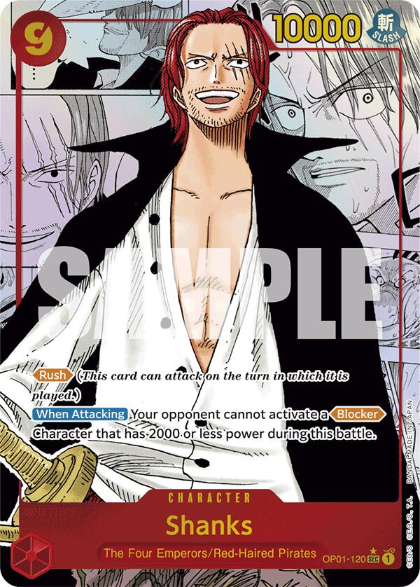 Shanks (Manga) [Premium Booster -The Best-] | Clutch Gaming