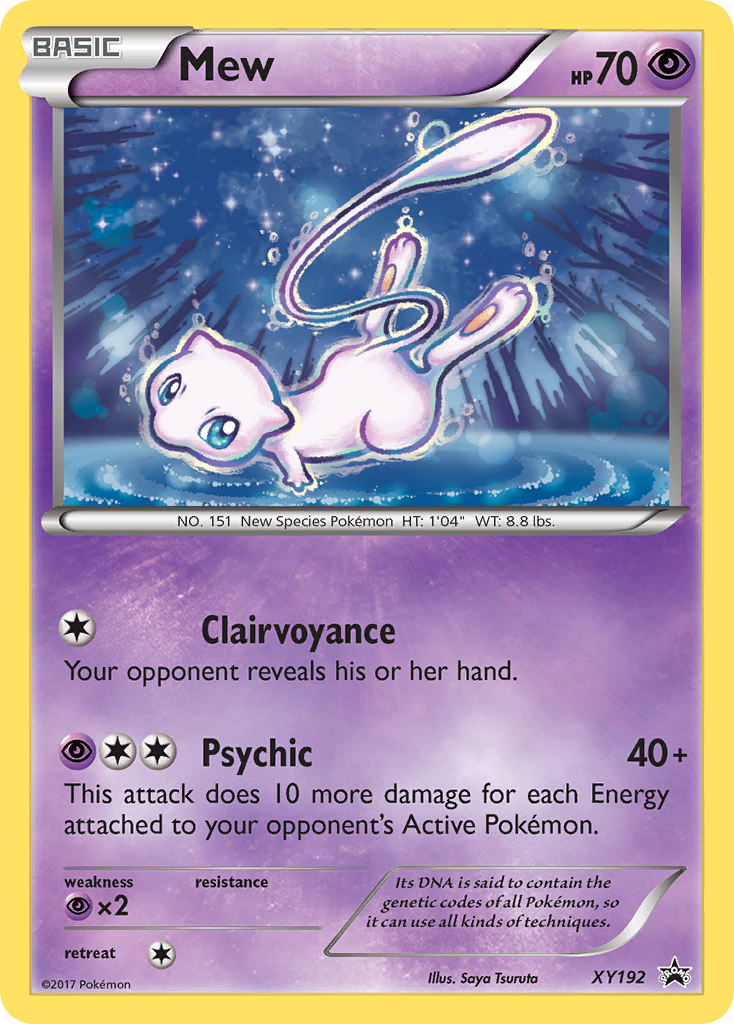 Mew (XY192) [XY: Black Star Promos] | Clutch Gaming