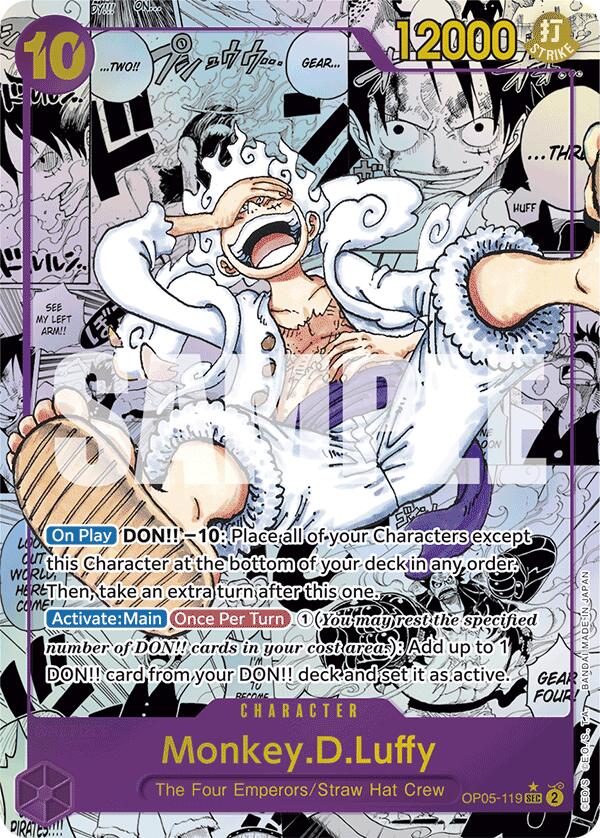 Monkey.D.Luffy (OP05-119) (Manga) [Premium Booster -The Best-] | Clutch Gaming