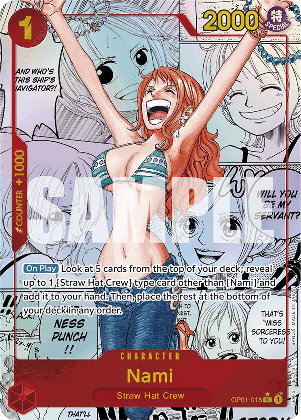 Nami (OP01-016) (Manga) [Premium Booster -The Best-] | Clutch Gaming