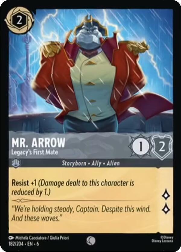 Mr. Arrow - Legacy's First Mate (182/204) [Azurite Sea] | Clutch Gaming