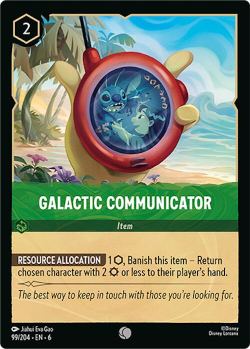 Galactic Communicator (99/204) [Azurite Sea] | Clutch Gaming