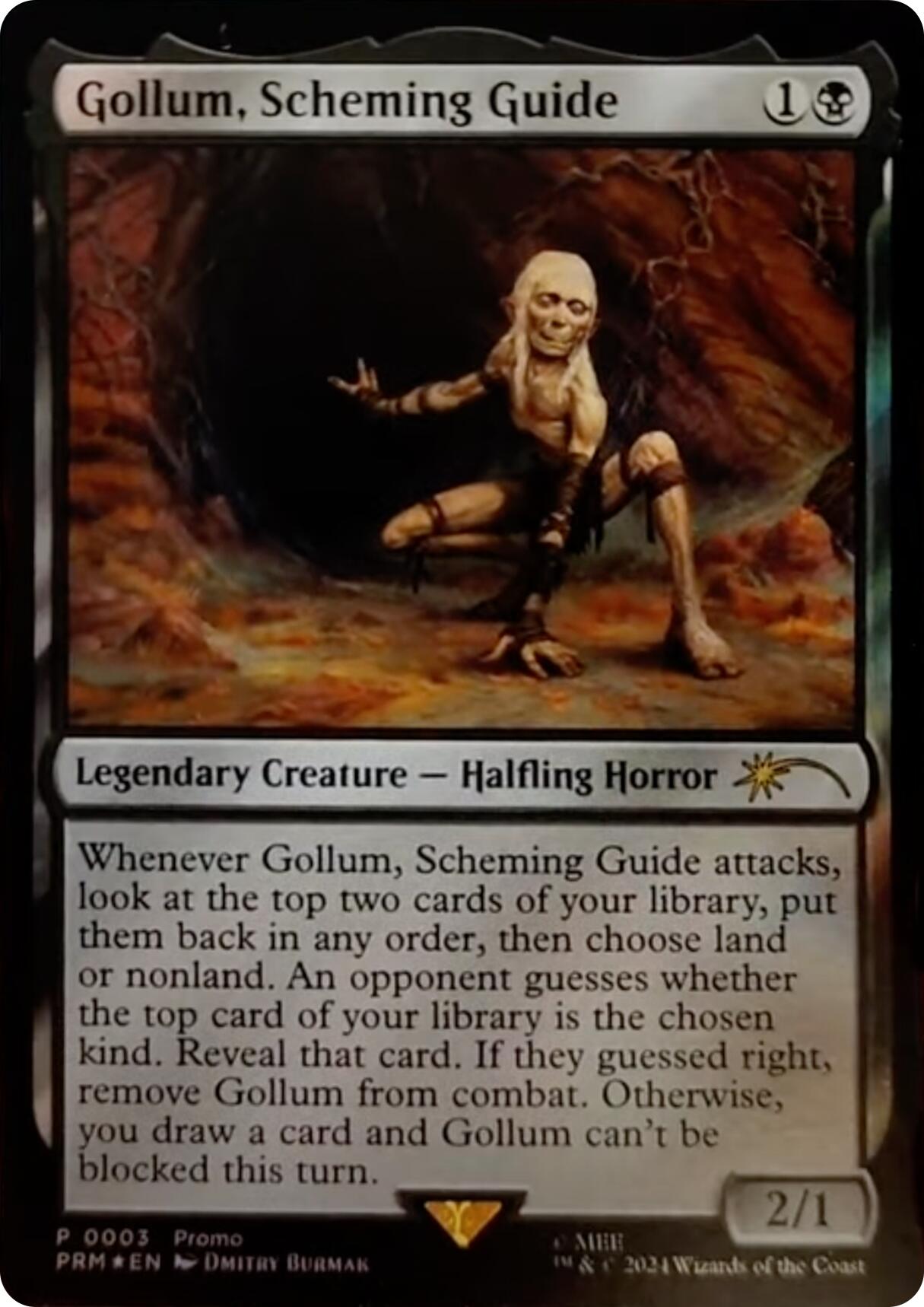 Gollum, Scheming Guide [Resale Promos] | Clutch Gaming